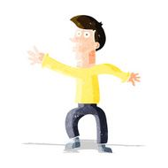 cartoon reaching man N3