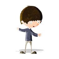 cartoon boy with outstretched arms N3