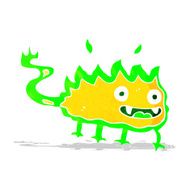 cartoon little fire demon N7