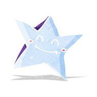 cartoon happy star character N5