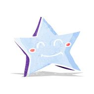 cartoon happy star character N6