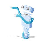 cartoon funny robot N24