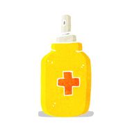 cartoon antiseptic spray N3
