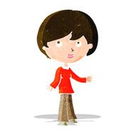cartoon woman thinking N15