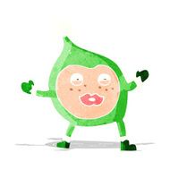 cartoon funny christmas creature N8