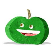 cartoon happy apple N7