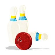 ten pin bowling cartoon N2