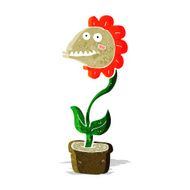 cartoon monster plant N3