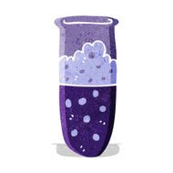 cartoon test tube N7