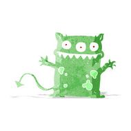 cartoon little monster N36