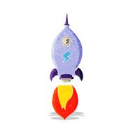 Cartoon Spaceship N16