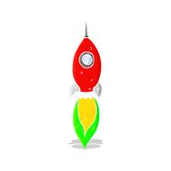 Cartoon Spaceship N18