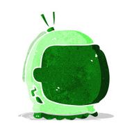 cartoon astronaut helmet N13