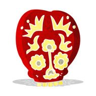 cartoon sugar skull N3