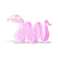 funny cartoon snake N35