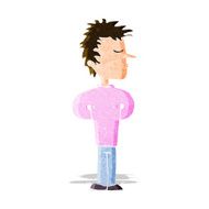 cartoon man ignoring N3