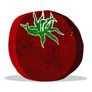 Cartoon Tomato N49