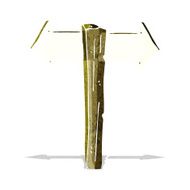 Cartoon Sign Post N24