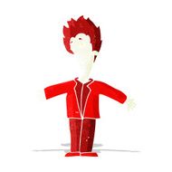 cartoon happy vampire N9