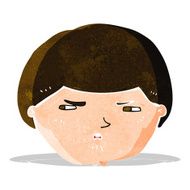 cartoon annoyed man N20