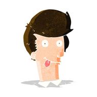 cartoon man with tongue hanging out N3