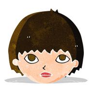 cartoon girl staring N4