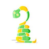 Cartoon Snake N128