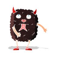 funny cartoon monster N19