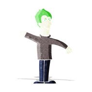 cartoon vampire man N28