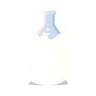 cartoon bottle of milk N2
