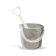 Cartoon Bucket And Spade N7