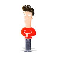 cartoon arrogant man N4