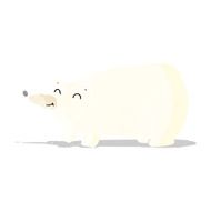 funny cartoon polar bear N7