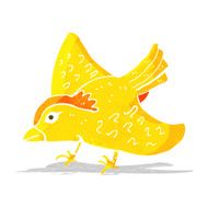 cartoon garden bird N10