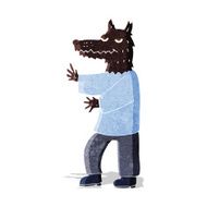 Cartoon Werewolf N17