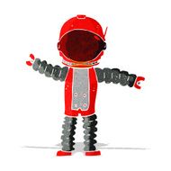 Cartoon Astronaut N49