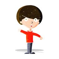 cartoon shocked boy N9