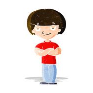 cartoon smug looking man N3