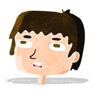 cartoon unhappy face N5