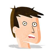 cartoon unhappy face N6