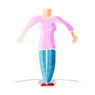 cartoon female body (add photos or mix and match cartoons) N60