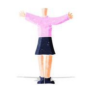 cartoon female body (add photos or mix and match cartoons) N63