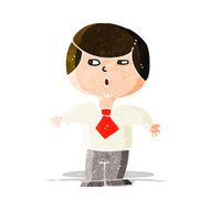 cartoon shocked boy N10