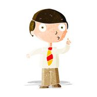 Cartoon School Boy N17