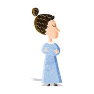 cartoon strict victorian teacher N3