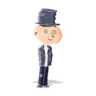 cartoon funny hobo man N3