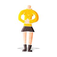 cartoon female body (add photos or mix and match cartoons) N64