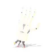cartoon robot hand N3