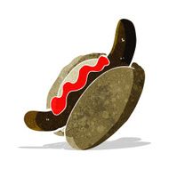cartoon hotdog N11