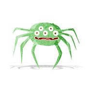 cartoon halloween spider N2